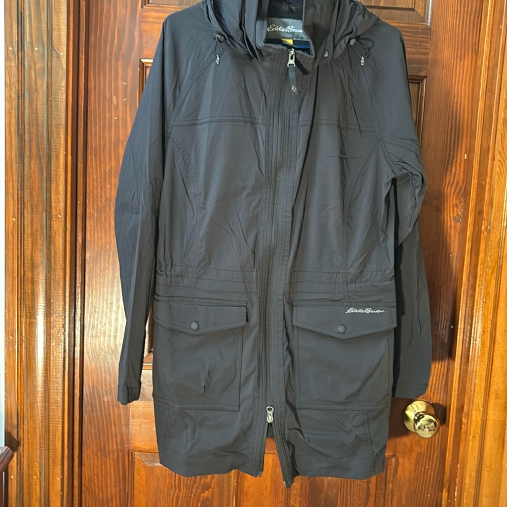 Eddie Bauer Black Travex Jacket sz XL
